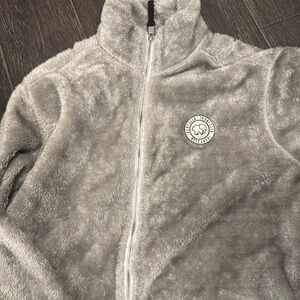 Ivory Ella plush jacket